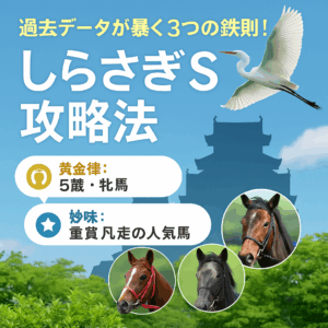 しらさぎS 2025 予想｜過去データが暴く！馬券的中のための3つの鉄則と注目馬徹底分析