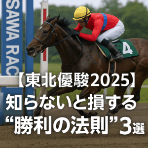【東北優駿2025予想】過去10年のデータ傾向から勝利へのヒントを掴む！プロが教える3つの重要ポイント