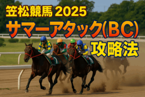 「サマーアタック(BC) 2025 予想のポイントを徹底解説！過去傾向から導く3つの鍵と注目馬」