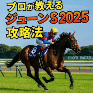 【ジューンS 2025 予想】過去データが導く3つの結論。東京2400mを制する「鉄板プロファイル」を大公開！