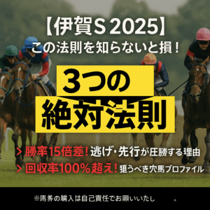 【伊賀S 2025 予想】”銀メダル”返上へ！ストレングスは今度こそ勝てるか？過去データが示す3つの鉄板傾向