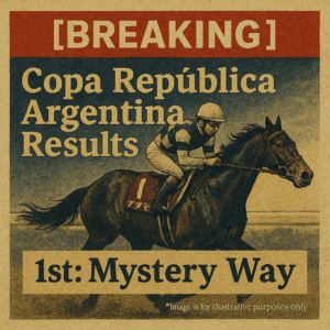 [Race Result] Copa República Argentina 2025: 9th Favorite Mystery Way Wins Wire-to-Wire! Jockey Daiki Matsumoto Claims First Graded Stakes Victory