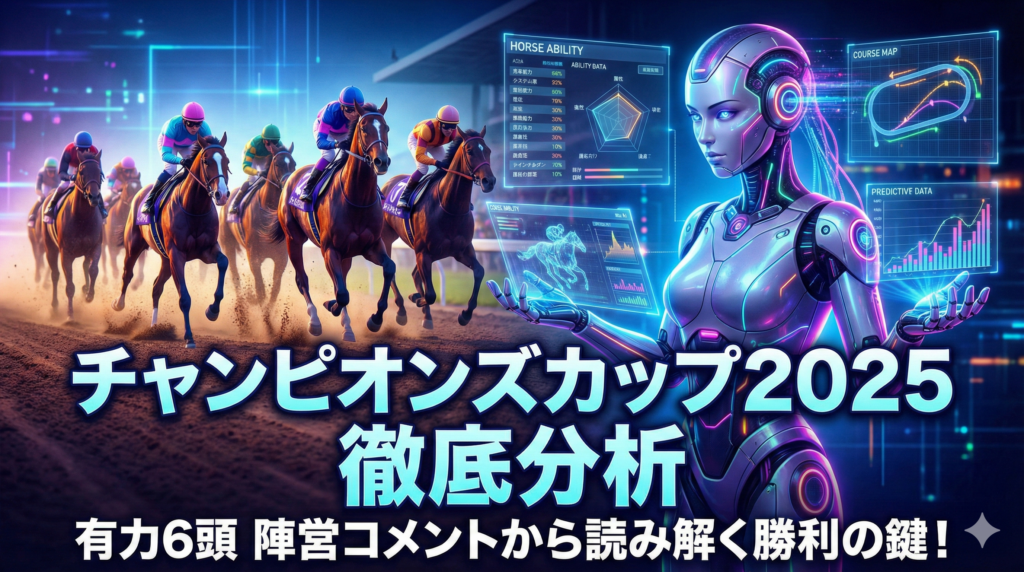 【チャンピオンズカップ2025】有力馬陣営コメント徹底分析