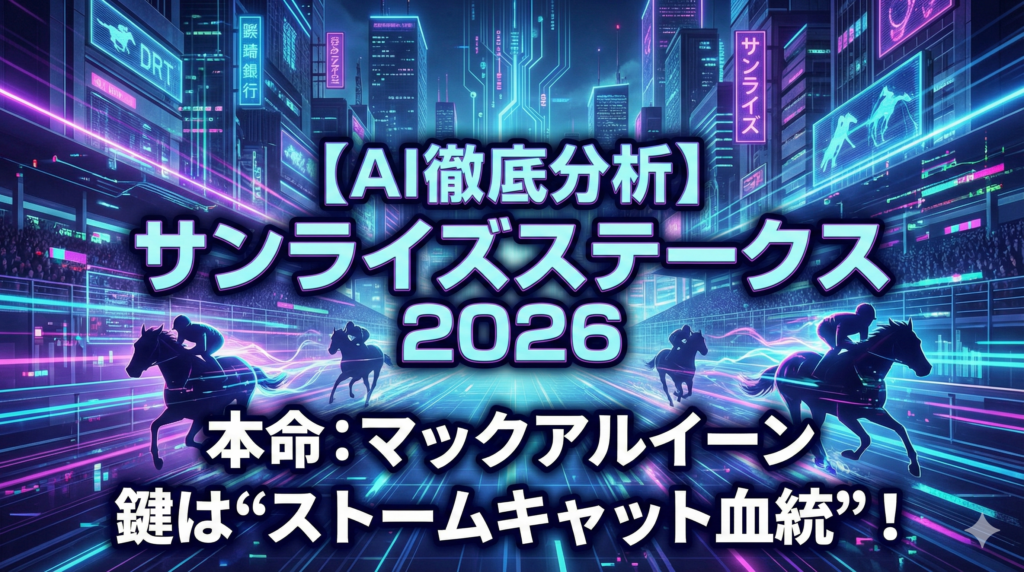 マンガ_AI_Horse_Racing_Sunrise_Stakes_full_video