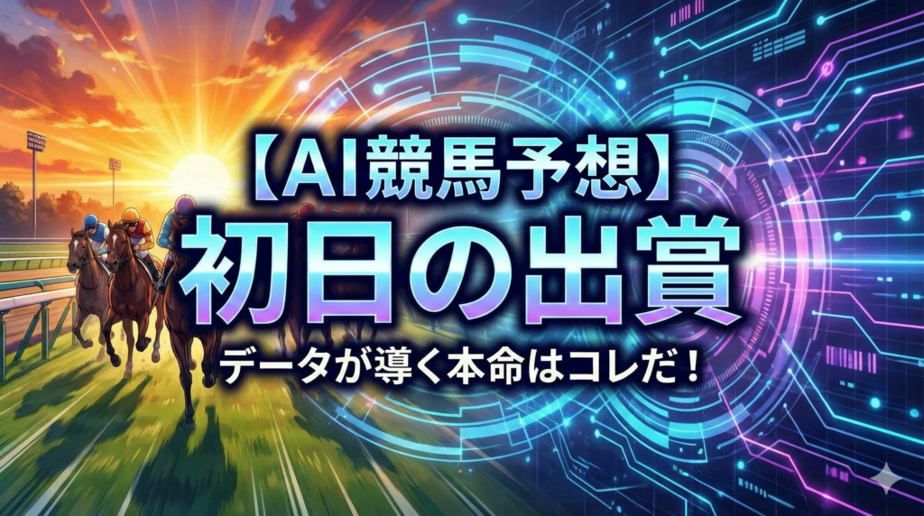 マンガ_AI競馬予想_初日の出賞_full_video
