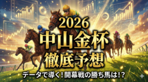 マンガ_中山金杯_2026_予想戦略_full_video