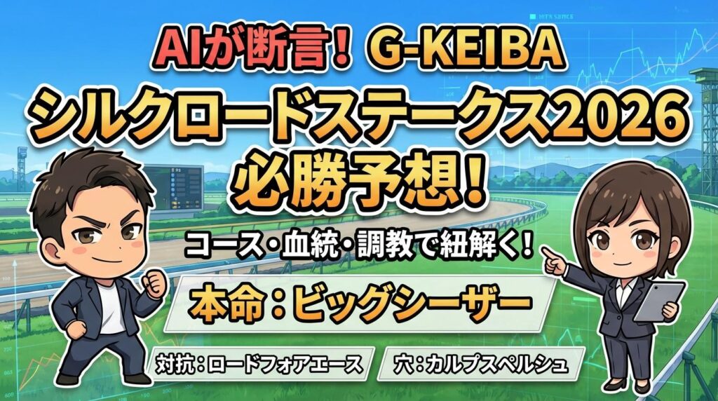 マンガ_G-KEIBA_Silk_Road_S_AI_Verdict_full_video